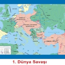 Tarih Haritası 1. Dünya Savaşı