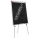 Teleskopik Ayaklı Siyah Flip Chart Yazı Tahtası 65x100 cm