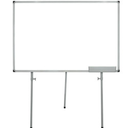 Teleskopik Ayaklı Yazı Tahtası Beyaz 80x120 cm