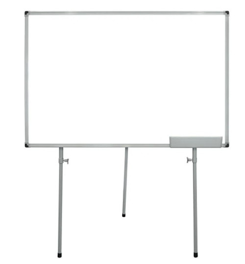 Teleskopik Ayaklı Yazı Tahtası Beyaz 100x140 cm
