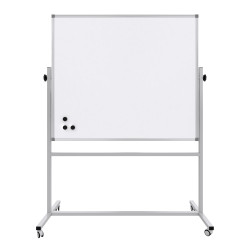 Mobil Ayaklı Brifing Beyaz Manyetik Yazı Tahtası 80x120cm 