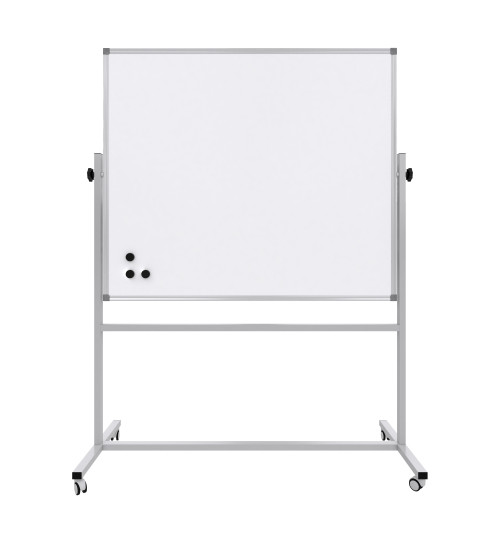 Mobil Ayaklı Brifing Beyaz Manyetik Yazı Tahtası 80x120cm 