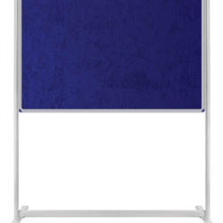Kumaşlı Pano Tekerlekli Ayaklı 90x120cm 