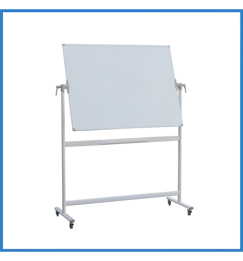 Brifing Tekerlek Ayaklı Emaye Yüzeyli Beyaz Yazı Tahta 100x140cm