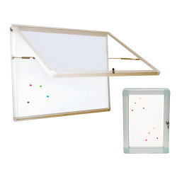Alüminyum Kapaklı Manyetik İlan Panosu 52x72cm