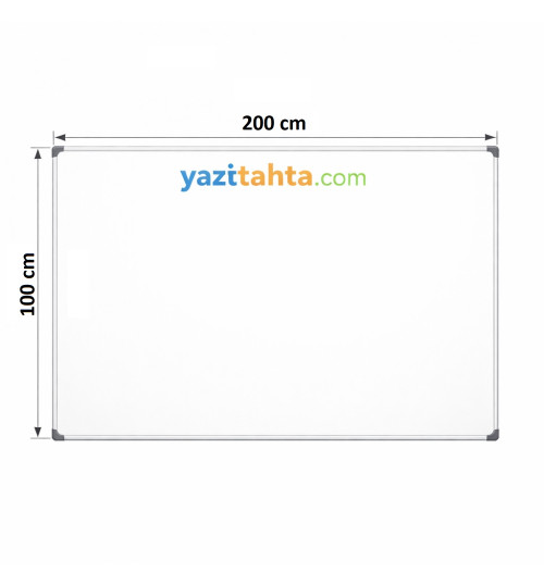 Manyetik Beyaz Yazı Tahtası 100x200cm