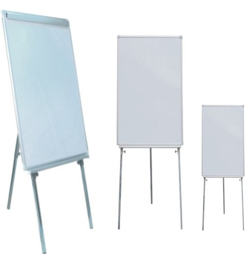 Teleskopik Ayaklı Yazı Tahtası Beyaz 65x100 cm