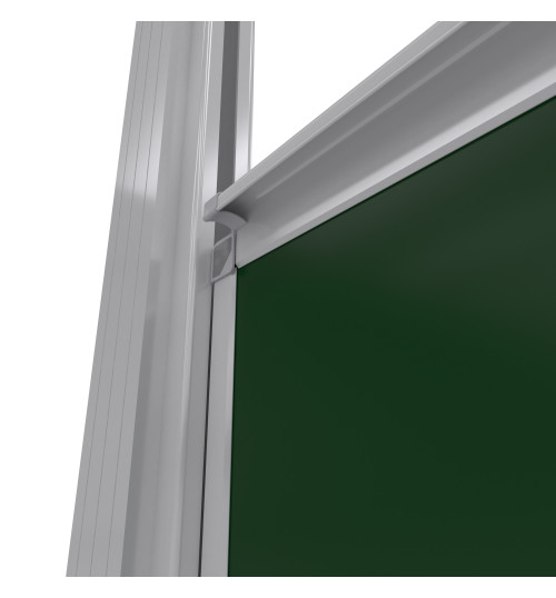 100x200cm Emaye Yüzey Tekli Giyotin Yazı Tahtası 