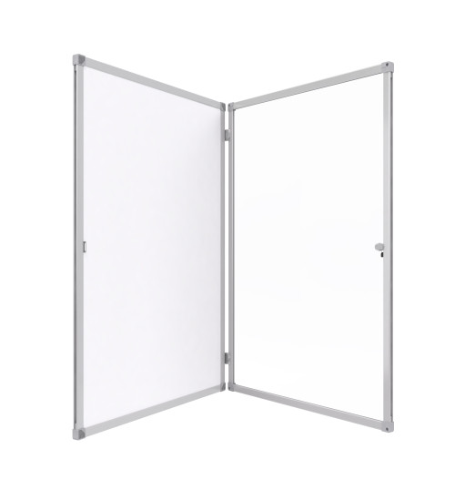 İnce Alüminyum Camekanlı Manyetik İlan Pano 60x90cm