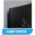 Duvara Monte Renkli Cam Yazı Tahtaları